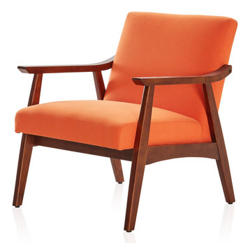 orange side chairs