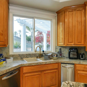 New Sliding Window in Pretty Kitchen - Renewal by Andersen San Francisco Bay Are