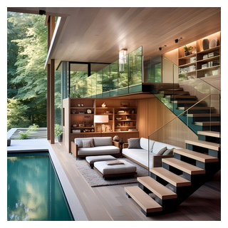 Hudson Valley Sustainable Luxury - Modern - Pool - New York - by EK ...