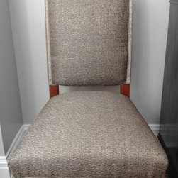 Re-Upholstery: Side Chairs With Nail heads - Dining Chairs