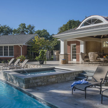 Pool and Spa with Cabana