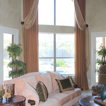 Unique and Tall Window Treatment Designs