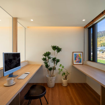 japandi courtyard house with ocean／兵庫県淡路市