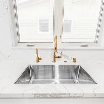 White, Carrara, & Gold