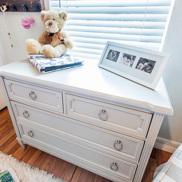 Bohemian chic Baby girl’s nursery