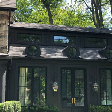 Siding Installation - James Hardie Board and Batten in Midnight Black