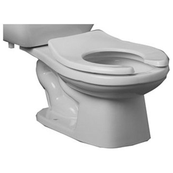 PROFLO PF1704BBHE High Efficiency Elongated Toilet Bowl Only - White