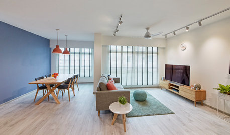 8 Cool and Colourfully Scandi Spaces in HDB Flats