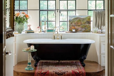 Inspiration for an eclectic bathroom remodel in Other
