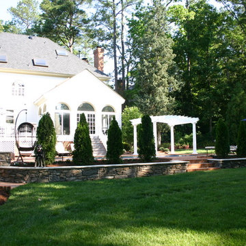 Swimming Pool with Brick Pavers