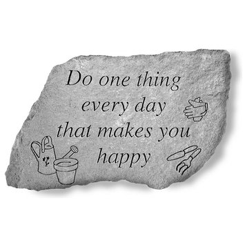 "Do One Thing Everyday" Garden Stone