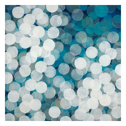 Giant Art - Head In The Clouds Fine Art Giant Canvas Print, Blue, White, 84"X84" - Prints And Posters