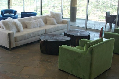 Home design - contemporary home design idea in Phoenix