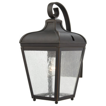 The Great Outdoors 72481-143C Marquee 1 Light 17" Tall Outdoor - Oil Rubbed