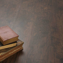Jacobean Brown Glue Down Luxury Vinyl Plank Flooring - Vinyl Flooring
