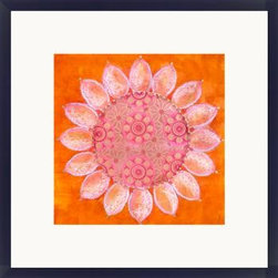 California Sunflower, SOLD! Orange, Pink - Artwork