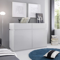 Rex Italian Sideboard by LC Mobili 2 Doors & 2 Drawers - $1,149.00 - Buffets And Sideboards
