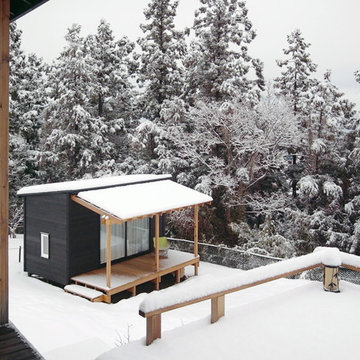 長野の家_高台に建つ夫婦ふたりの家