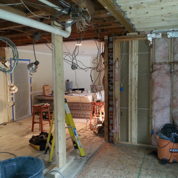 Stacy M Custom Kitchen Flooring + Bump out