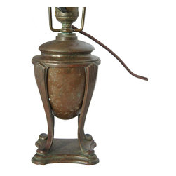 American Tiffany Studios Bronze Table Lamp Base - Products