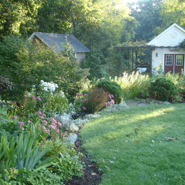 Shade Garden in a Colonial Traditional
