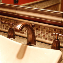 Red water closet