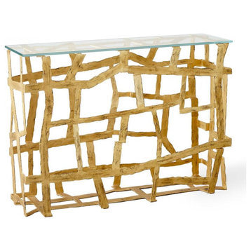 Fragments Gold Leaf Console