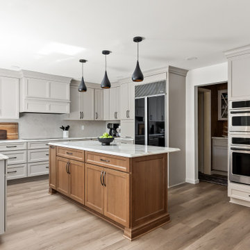 From Dark and Dated to Warm and Welcoming: A 1970's Kitchen Transformation