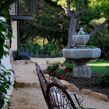 Santa Barbara Spanish style landscapes