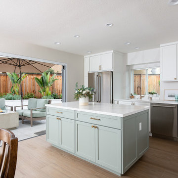 Delightful Modern Kitchen Remodel in Aliso Viejo