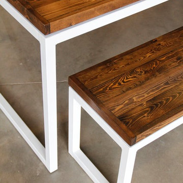 Rustic Reclaimed Wood Dining Table