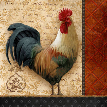 Tile Mural Kitchen Backsplash AW A French Rooster II by Abby White