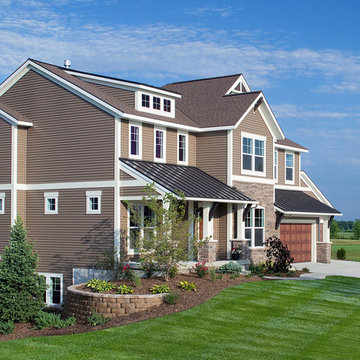 Parkhurst Floor Plan, front elevation