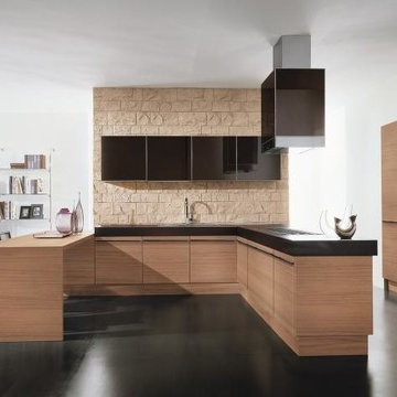 Modern Italian Custom Made Kitchens by LUBE