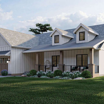 Modern Farmhouse Plan 963-00694