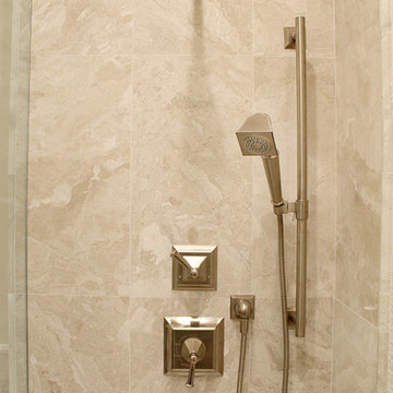 Guest Bathroom Shower Controls