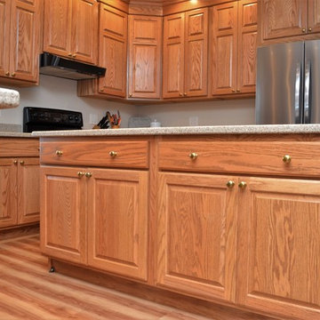 LaPorte, IN. Haas Signature Collection, Oak Kitchen