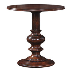 Stickley Avon Pedestal Table 72860 - Side Tables And End Tables