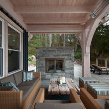 covered deck area
