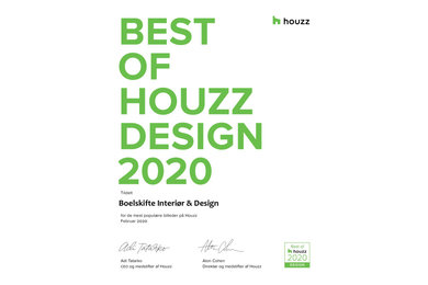 Vinder af Houzz Design prisen 2020