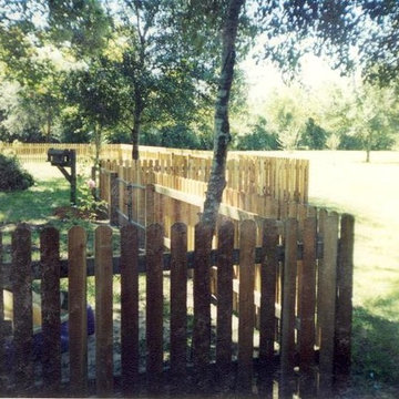 Wood Fence and Gates