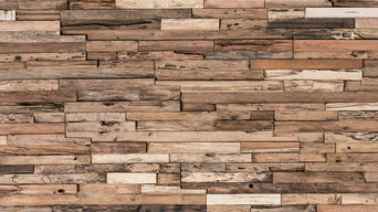 Reclaimed Wood Tiles, Wheels, 10.76 Sq.Ft