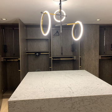Walk-In Luxury: Designing and Building Brown Wood Closets