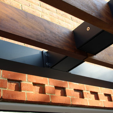 Timber Louvred Pergola