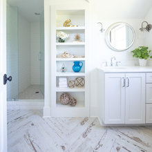 bathroom floor