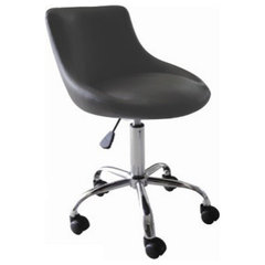 Calico Designs Folding Back Office Task Chair Black 18616 - Best Buy