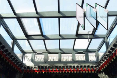 ICESUN Vacuum Glass for Beijing Courtyard