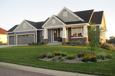 Arts and crafts exterior home photo in Minneapolis