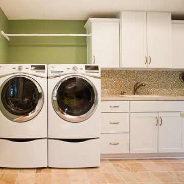Laundry Room by Case Design/Remodeling