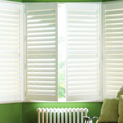 Hunter Douglas Palm Beach&trade; Polysatin Shutters - Window Blinds